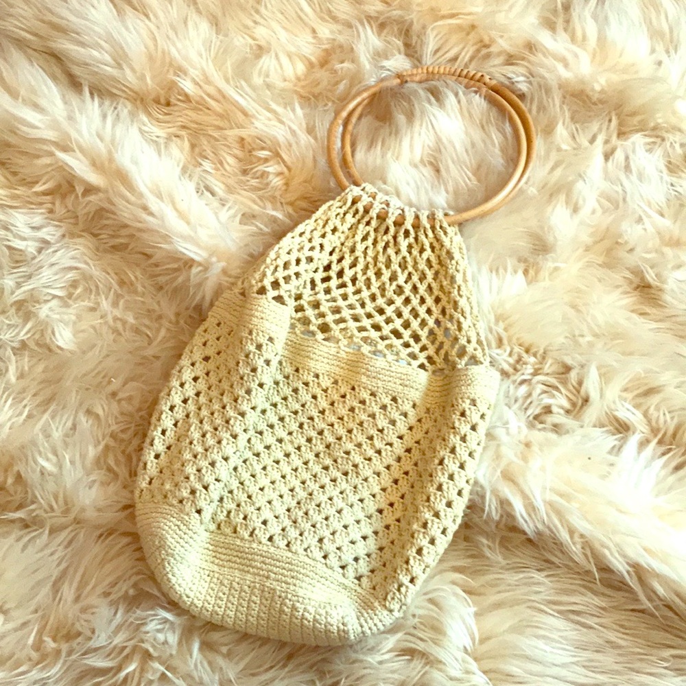 1970’s Crocheted Handbag ✌🏻